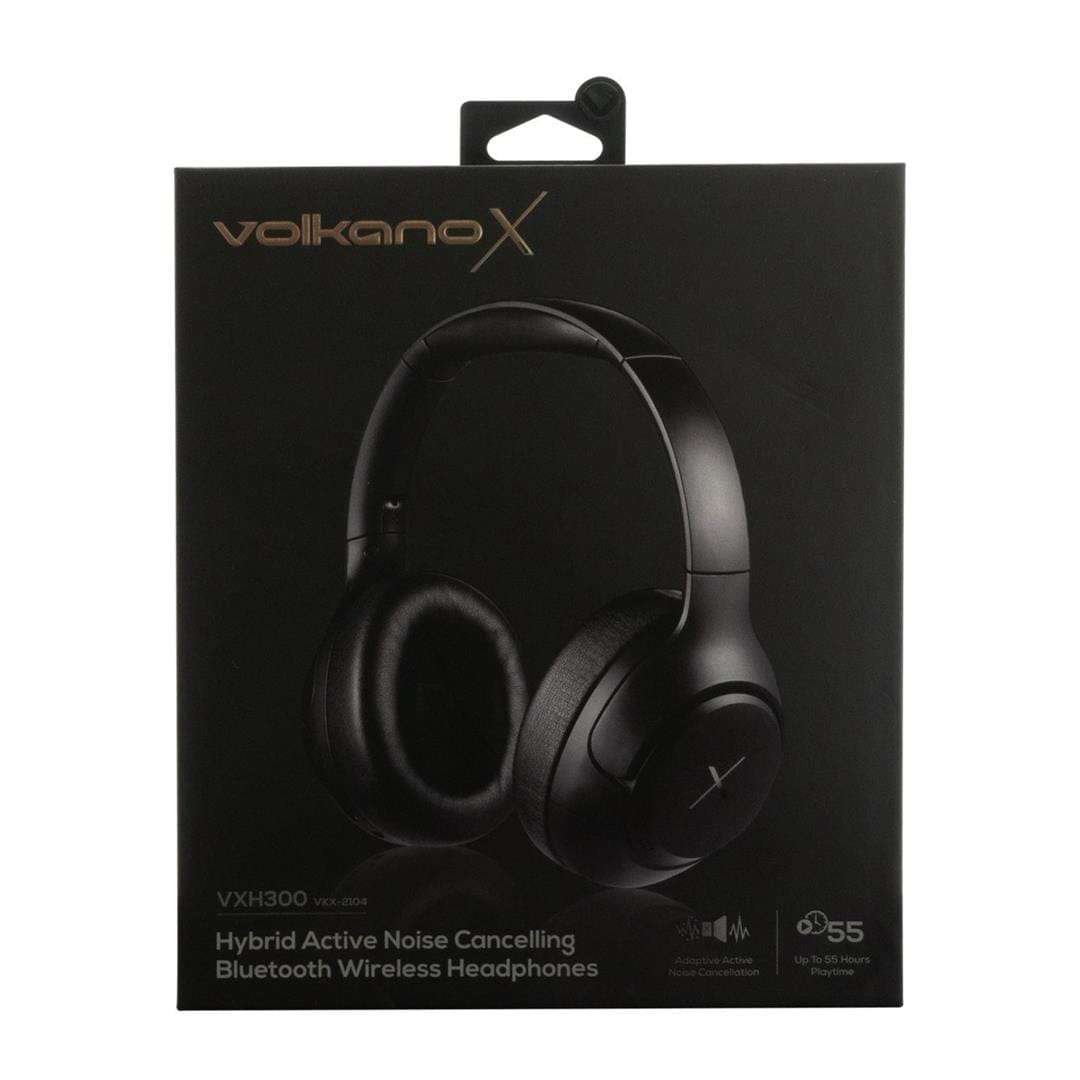 VolkanoX VXH300 Hybrid ANC Bluetooth Headphones Black