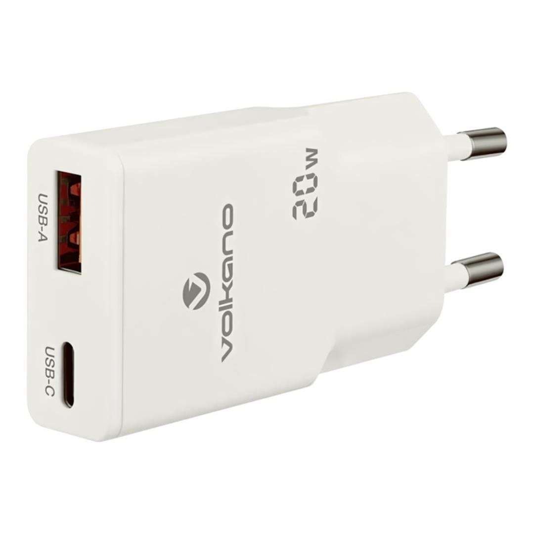 Volkano Mighty Series 20W Dual Wall Charger