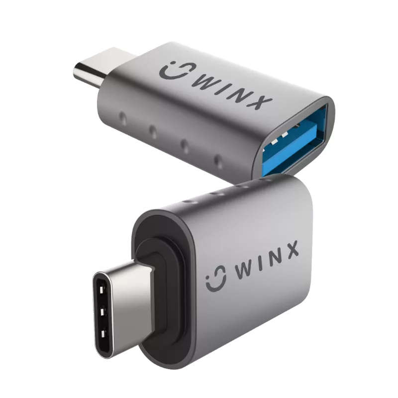 Winx Link Simple Type-C to USB Adapter Dual Pack