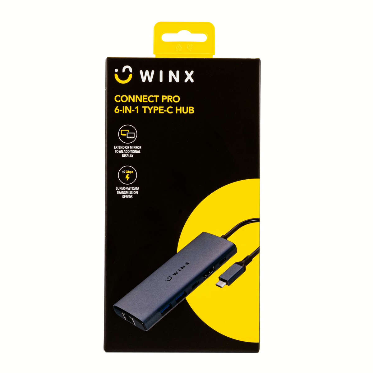 WINX CONNECT Pro 6-in-1 Type-C Hub