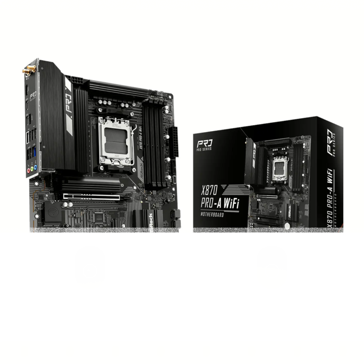 ASRock X870 A-Pro WiFi AMD AM5 ATX Gaming Motherboard