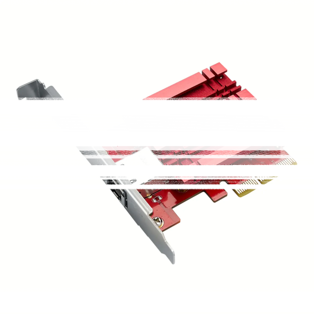 ASUS XG-C100C V3 10Gbps PCIe Network Adapter-RJ45( Red/S)
