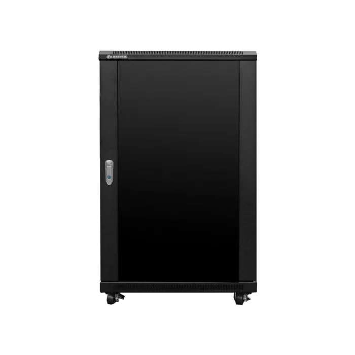 Linkbasic 19-inch 2 Fans 2 Shelves 18U 600mm Deep Cabinet