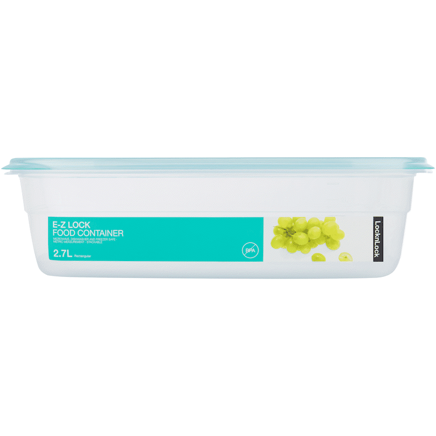 LocknLock EZ Lock rect 2.7lt blue