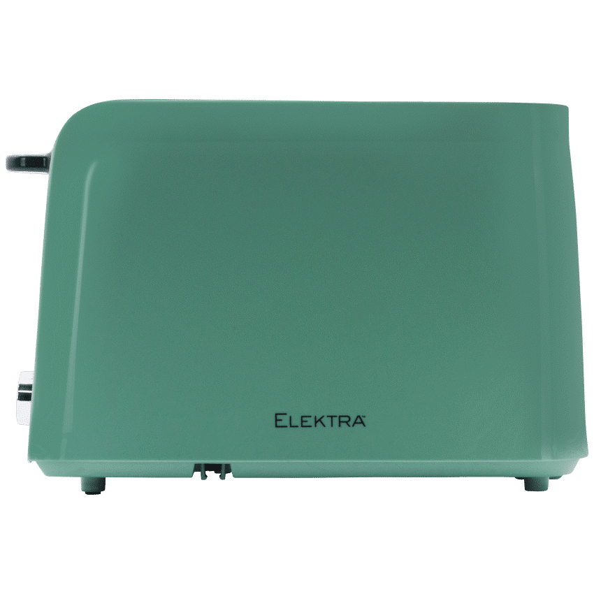ELEKTRA - 850W2 SLICE PLASTIC TOASTER - GREEN