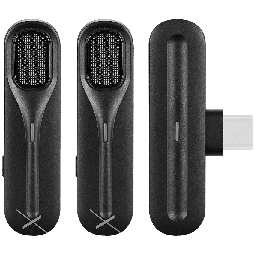 VolkanoX Prodigy 2 Series Wireless Lavalier Microphone - Black