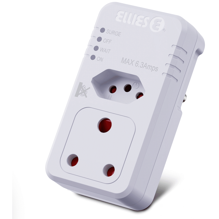 Ellies 2 Way High Surge Appliance Protector - WT