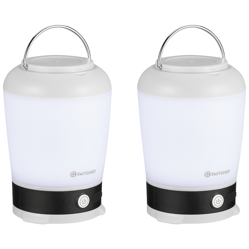 2x Stella Rechargeable Camping Lantern