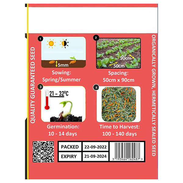 Thai Orange Chilli Seeds