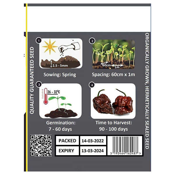 Chocolate Trinidad Moruga Scorpion Seeds