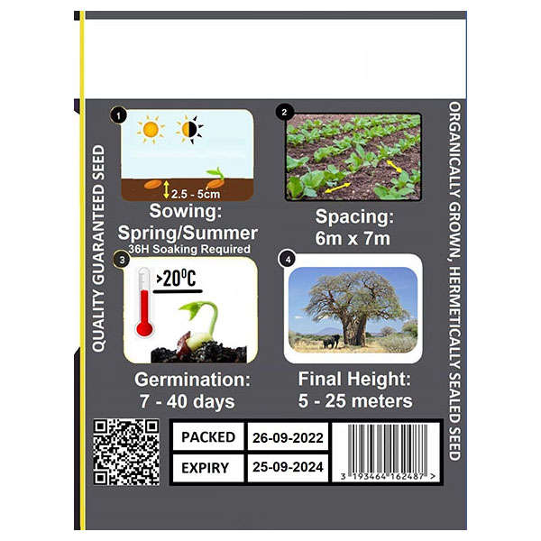 Baobab (Adansonia Digitata) Seeds