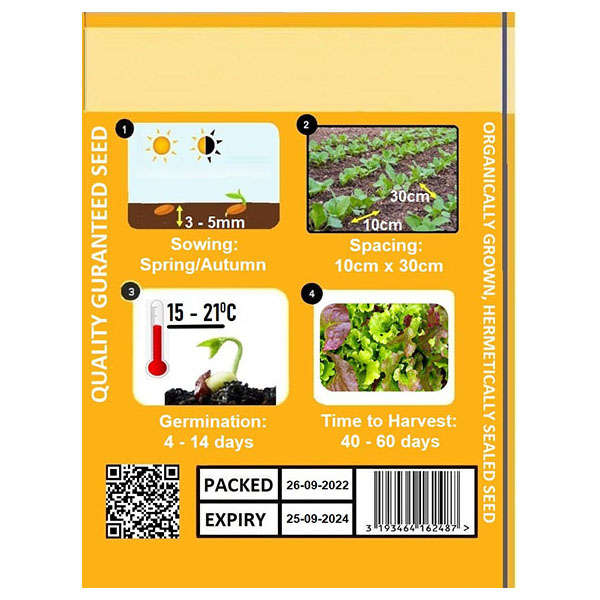 Lettuce Leaf (Salad Mix) Seeds