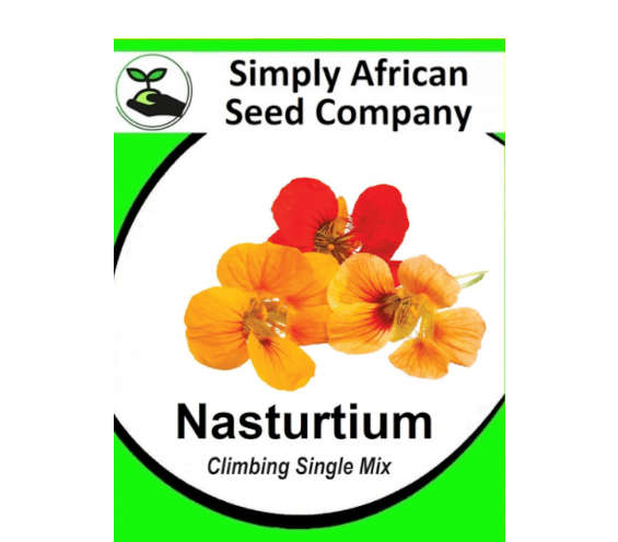 Nasturtium Climbing Single Mix 20's