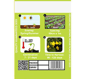 Aji Fantasy Yellow Chilli Seeds