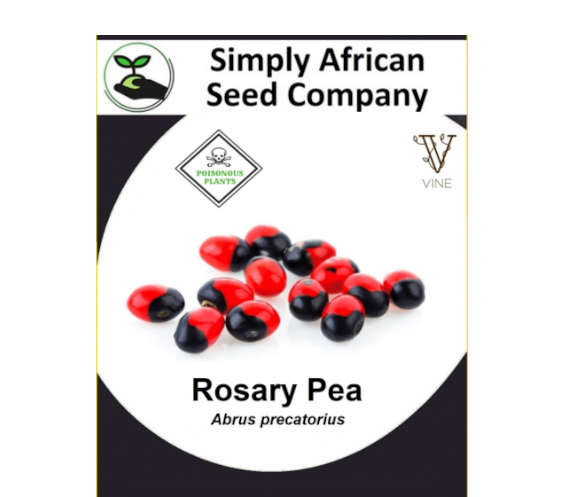 Rosary Pea (Abrus Precatorius) 6's
