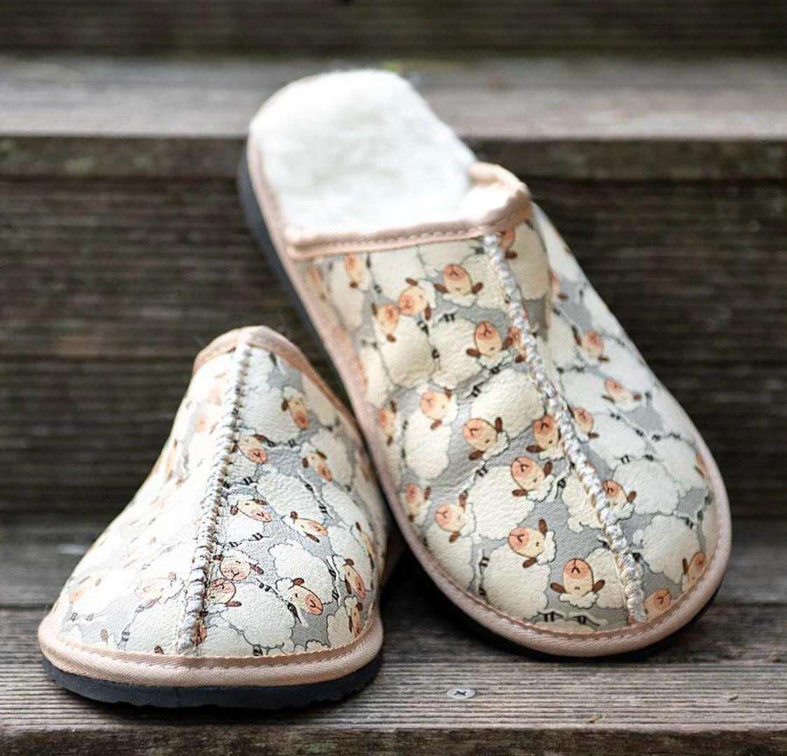 Sheep Merino Slip-On Slipper