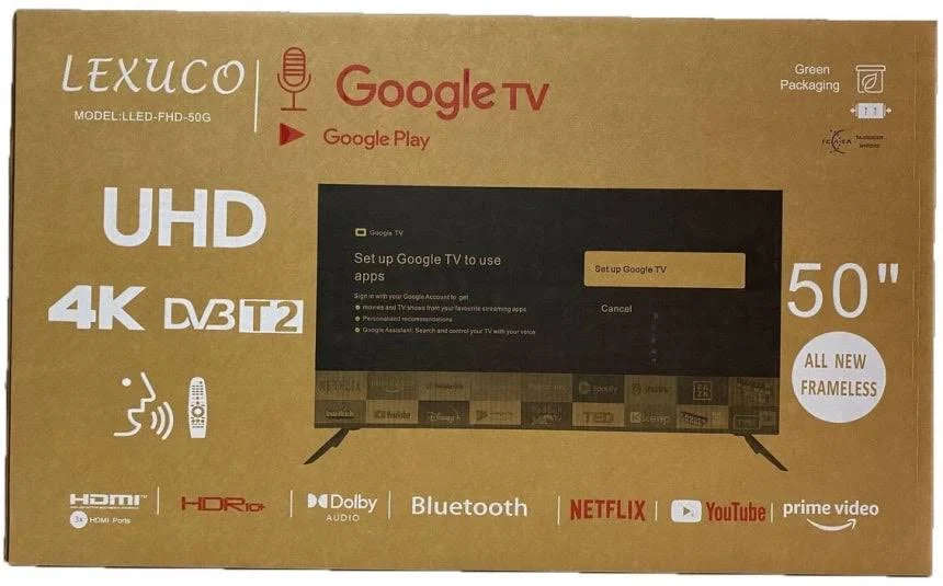 50inch Lexuco goolge TV