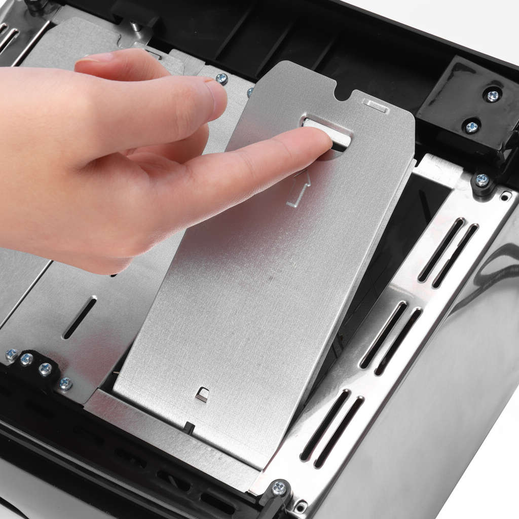 iStar-ST CS-3090 4-Slice Toaster 1300W | Stainless Steel | Removable Crumb Tray
