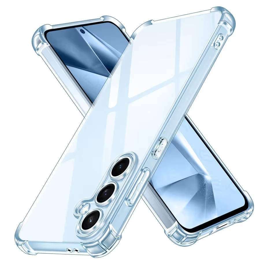 Samsung A56 - Protective Shockproof Transparent Gel Case
