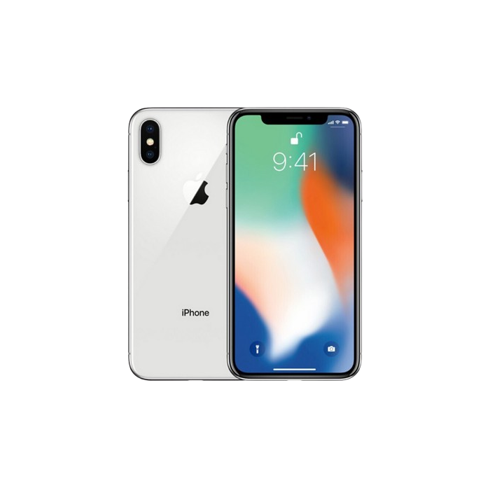 Apple Iphone X Silver 256GB (refurbished)