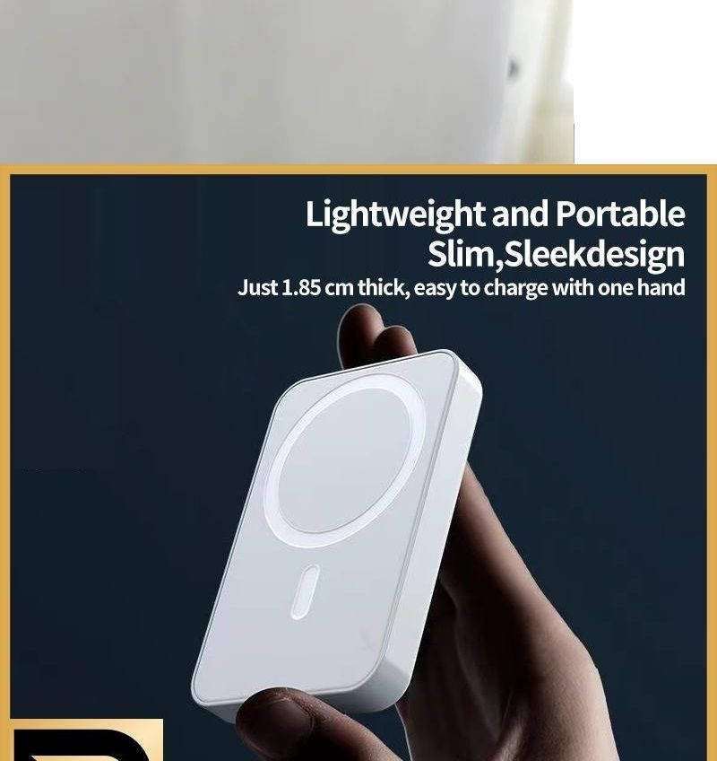 Magnetic MagSafe Wireless Power Bank 5000mAh