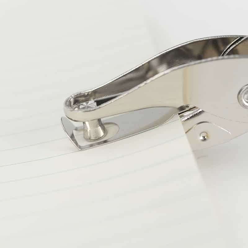 Single 1 Hole Punch Silver - 3mm/6mm