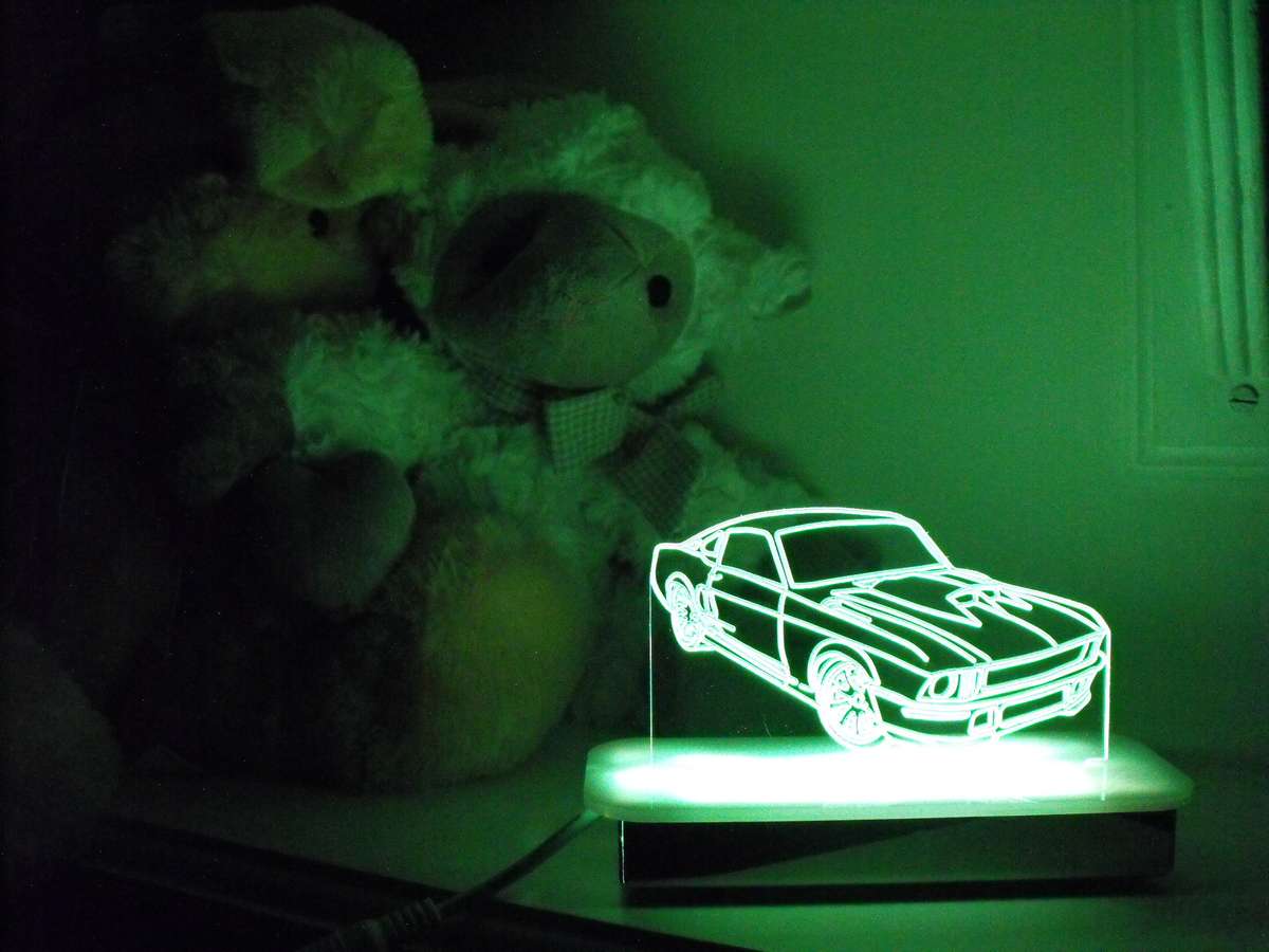 Mustang Night Light