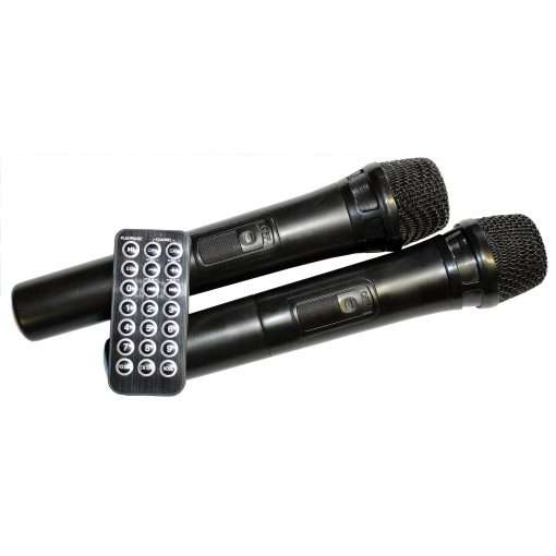 Filo FCA12PA - 12" Portable PA System w/ 2x Mics /MP3/USB/SD/FM/BT