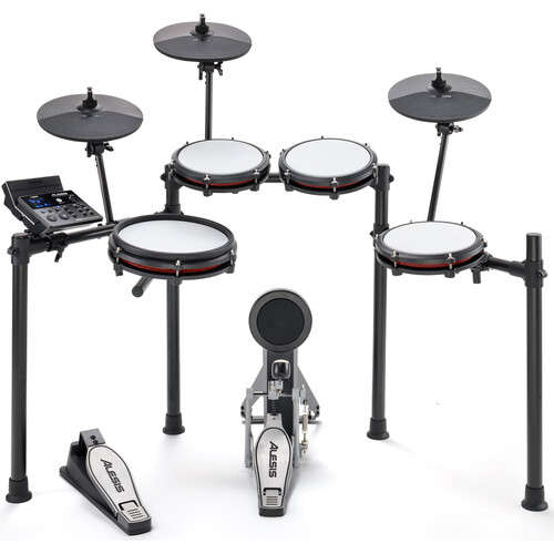 Alesis Nitro Max - 8 Piece Electronic Drum Kit w/ Mesh Heads & BT