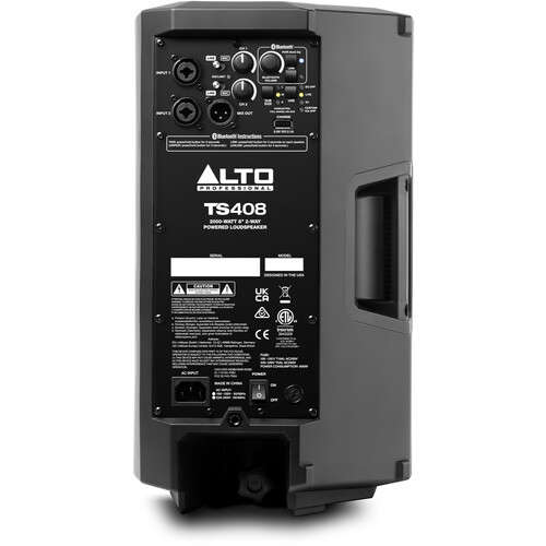 Alto TS408 - 8" 2000W 2-Way Active Speaker w/ Bluetooth