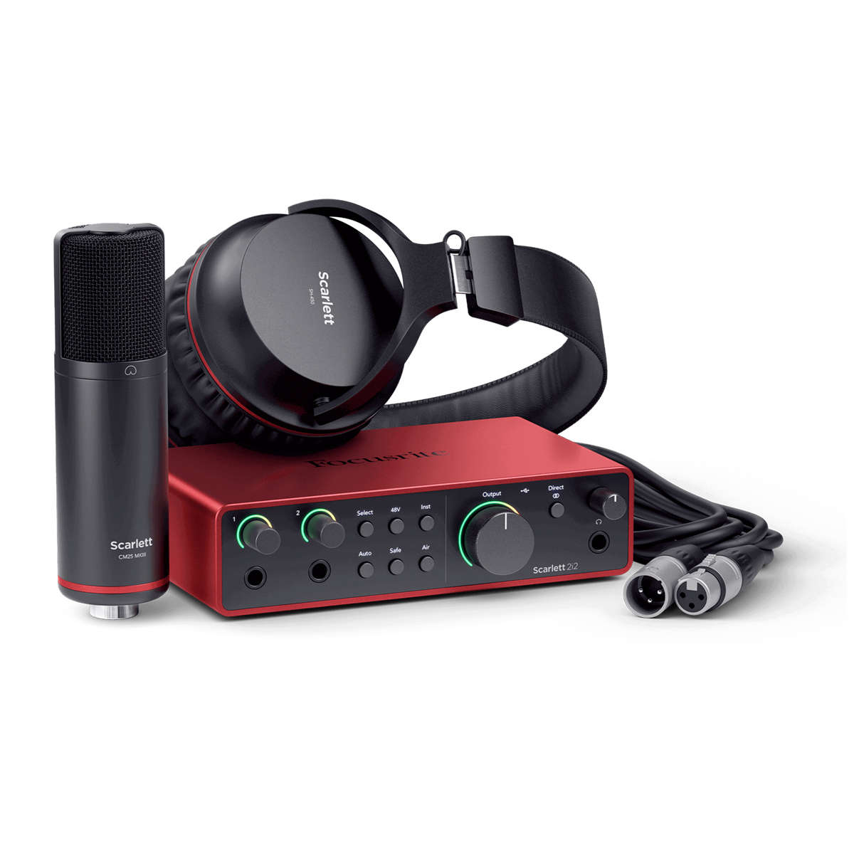 Focusrite Scarlett 2i2 Bundle - Studio Bundle (4th Gen)