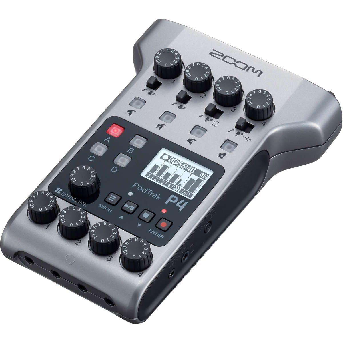 Zoom PodTrak P4 - Podcast Recorder