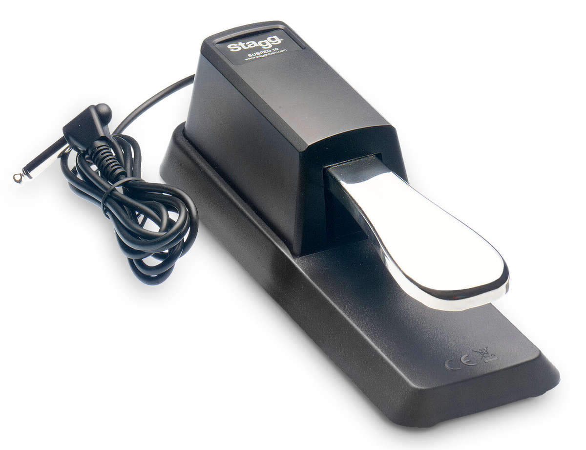 Stagg SUSPED 10 - Sustain Pedal for Electronic Piano/Keyboard