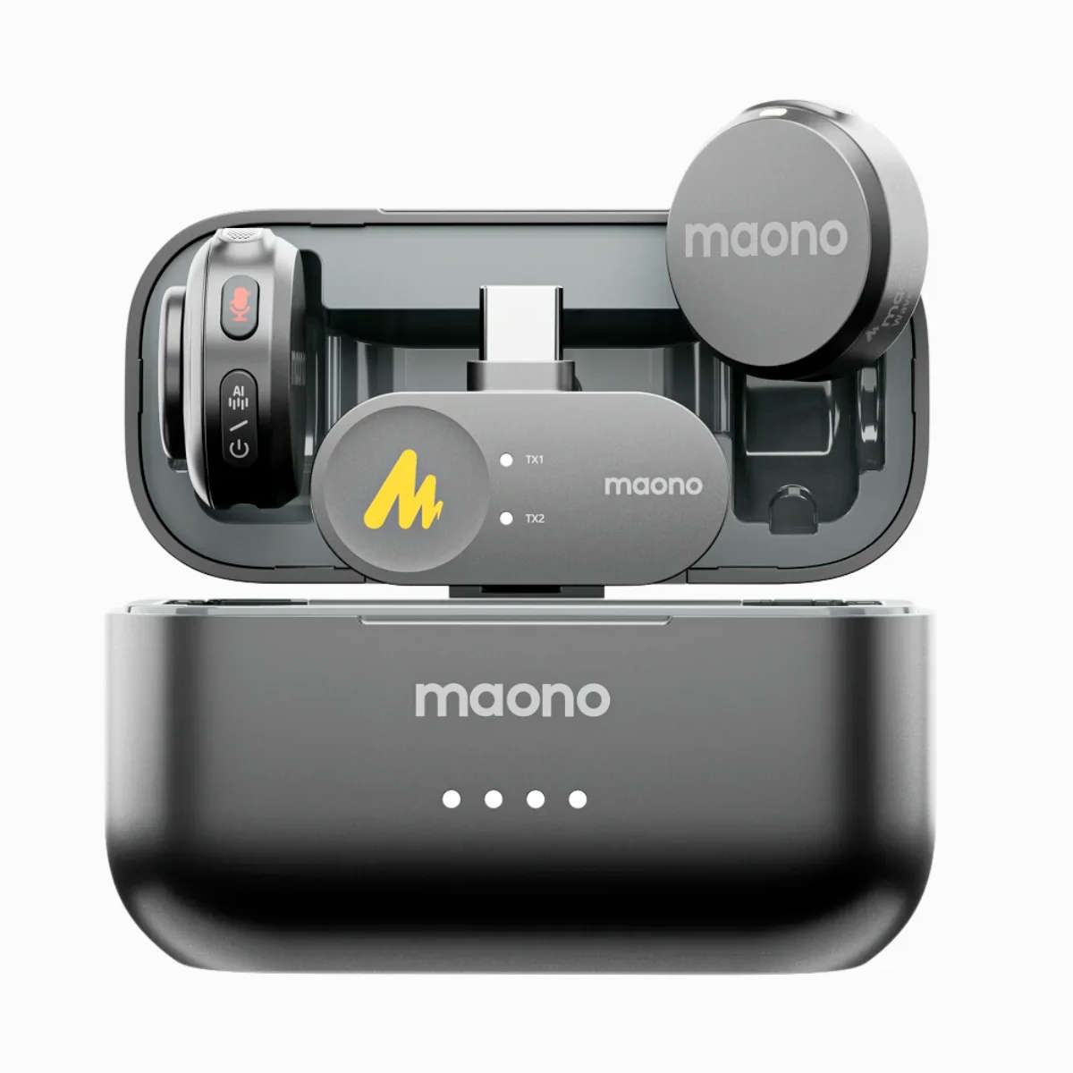 Maono Wave T5 C2 - Dual Wireless Microphone (USB-C)