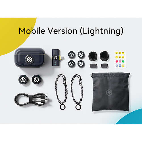 Hollyland LARK M2 Duo - Wireless Lavalier Microphone for iOS Device