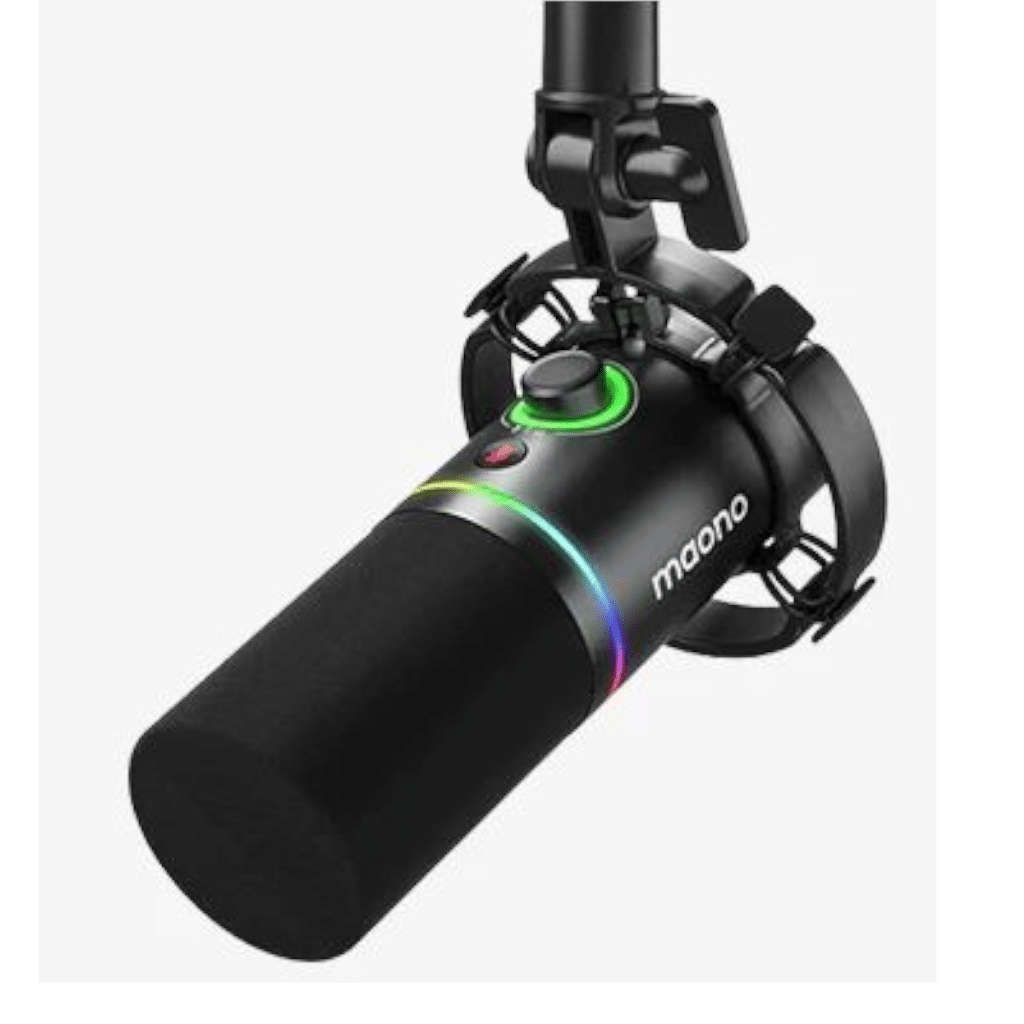 Maono PD200XS - USB/XLR Dynamic Microphone Set with Boom Arm
