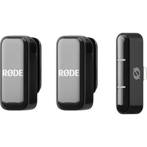 Rode Wireless Micro - Dual Wireless Microphone USB-C (Black) [RODWIMICROC]