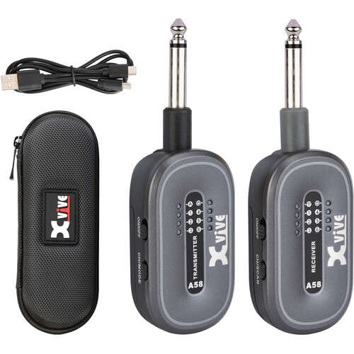 Xvive A58 - Wireless Guitar System (Grey)