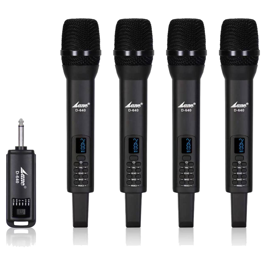 LANE Pro D-640 - Wireless Handheld Microphone System