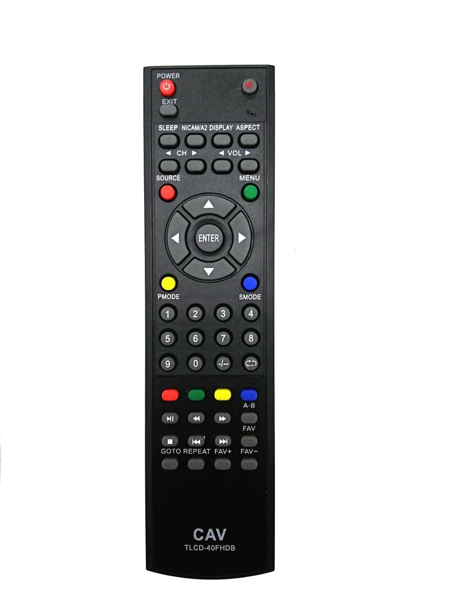 Telefunken TLCD-40FHDB TV Replacement Remote