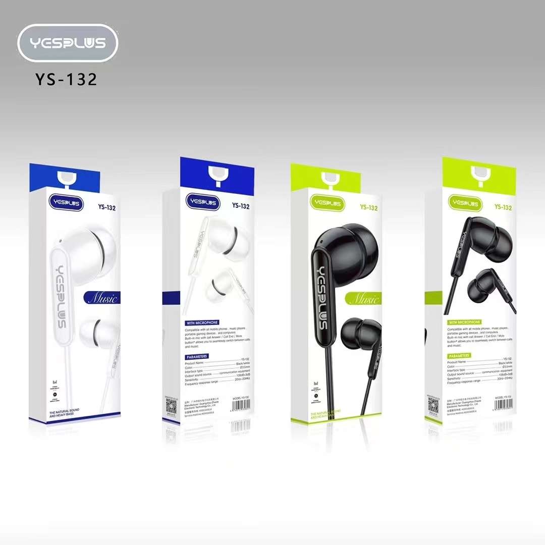 YESPLUS YS-132 Wired Earphones