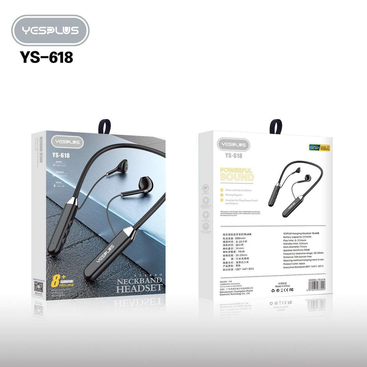 YESPLUS YS-618 Bluetooth Earphones