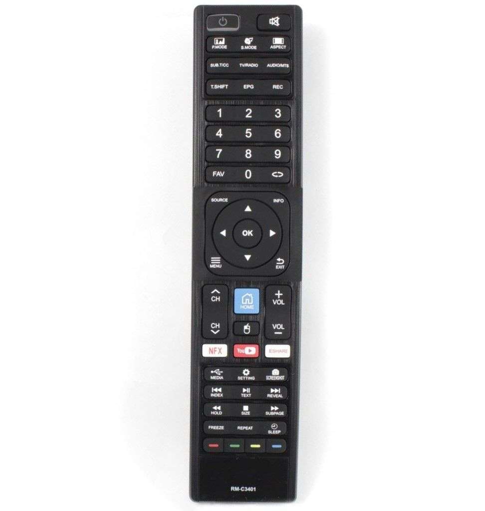 JVC RM-C3401 TV Replacement Remote
