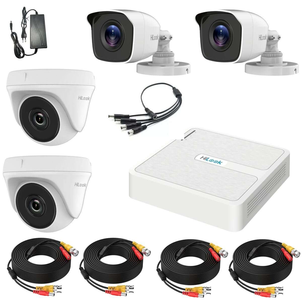 Hilook 1080P 2MP Security Surveillance Kits 4 Channel
