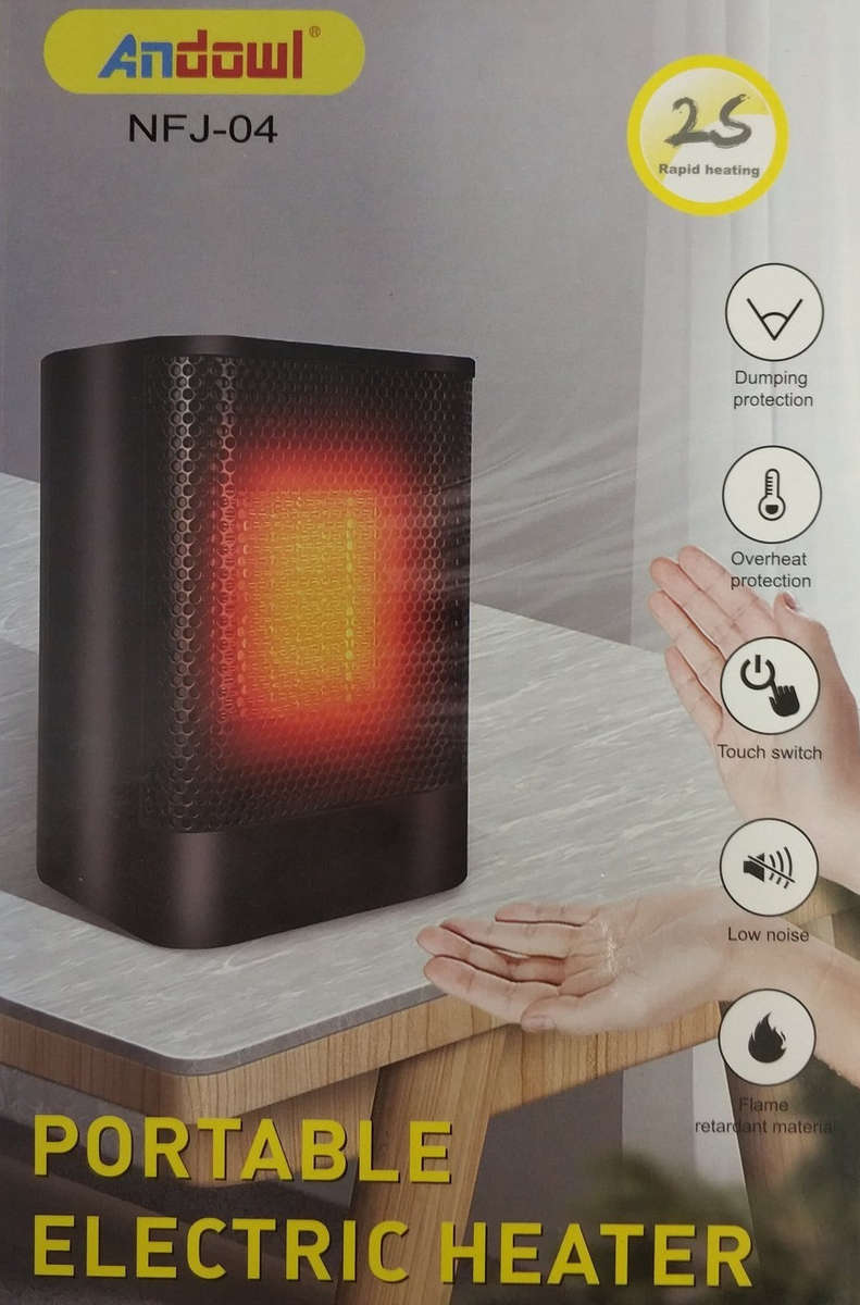 Electric Portable Heater Andowl