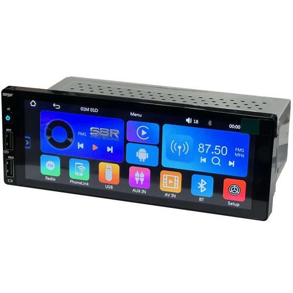 Targa TG-686CPAA 6.8 Android Media Player with Bluetooth, Touchscreen
