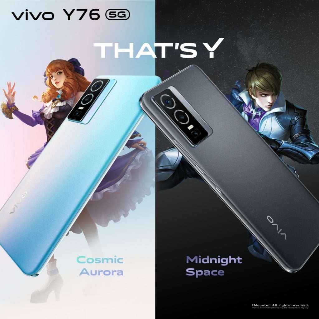**BRAND NEW & SEALED** VIVO Y76 128GB 5G -WORTH R10k -GRAB IT FROM JUST R4999!!!! CLEARANCE SALE!!!!