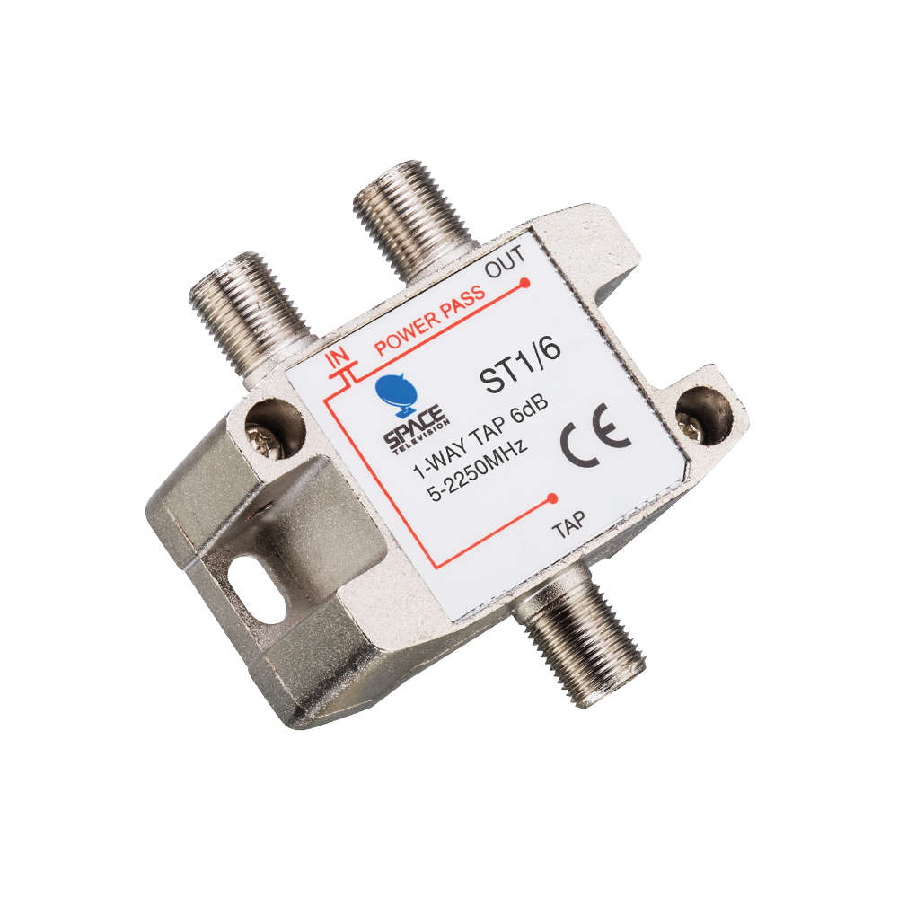 Space TV Satellite IF Tap - 1 Way - 6db (5  2250MHz)