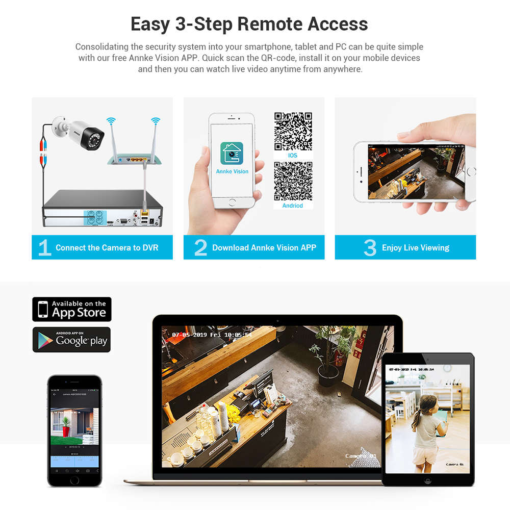 Annke 4CH 5MP Lite DVR for Security CCTV use
