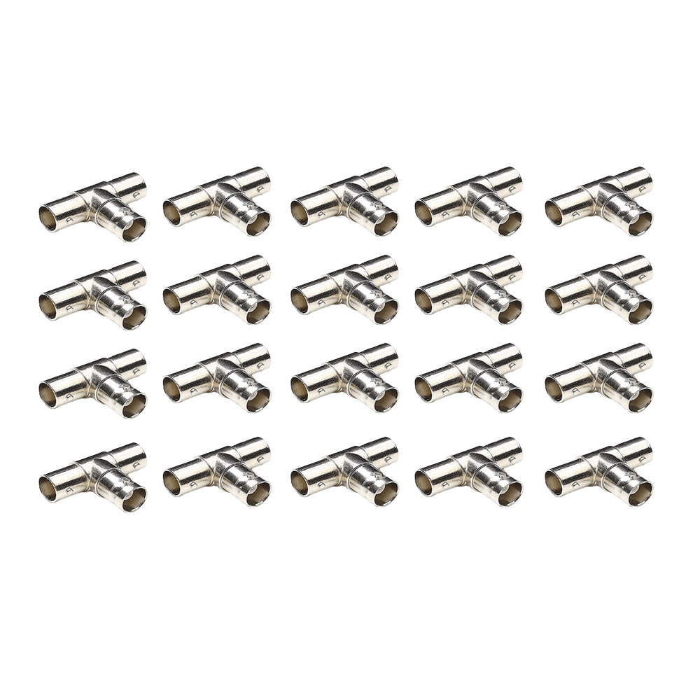 Space TV BNC Splitter T-Piece (F/F/F) - 20 pack